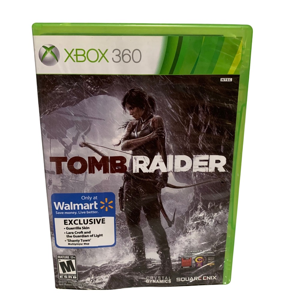 Tomb Raider (Microsoft Xbox 360, 2013)‎ Complete Tested Working CIB